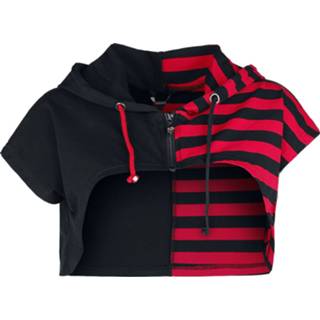 👉 Hoodie rood s vrouwen zwart Banned - Ruby Ictus Cardigan 5059075237601