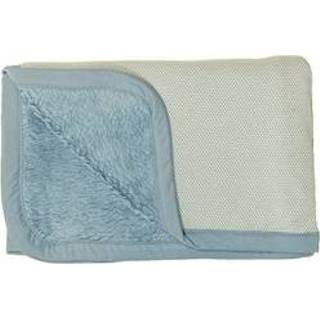 👉 Wiegdeken blauw stuks Snoozebaby Dekentjes Organische Dubbellaags Fresh Blue - 75x100 cm 8719743857759