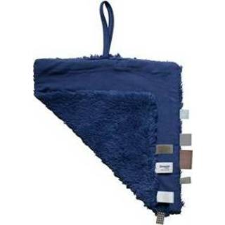 👉 Knuffeldoek blauw stuks Snoozebaby Organisch Knuffeldoekje Blue Nights - 25x25 cm 8719743857308