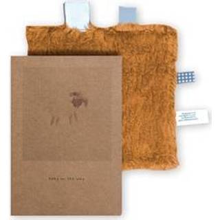 👉 Knuffeldoek stuks Snoozebaby Giftset Knuffeldoekje & Geboortekaartje - Toffee 8719743857445