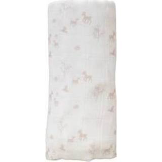 Wikkeldoek stuks Snoozebaby Dekentjes Organische Springtime - 80x80 cm 8719743858220