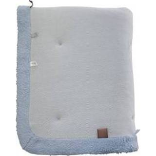 👉 Boxkleed blauw stuks Snoozebaby Box speel/boxkleed Cheerful Playing Fresh Blue - 75x95 cm 8719743857513