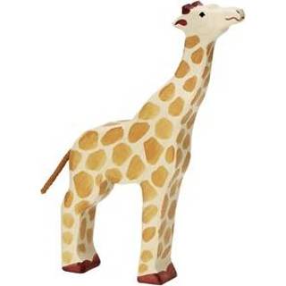 👉 Stuks houten speelfiguren Holztiger Giraffe, head raised 4013594801553