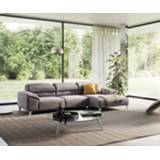 👉 Hoek bank DELIFE Hoekbank Selenya 305x170 Chenille steengrijs relax functie longchair rechts van ES brand 4251919706293