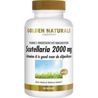 👉 Golden Naturals Scutellaria 2000 mg 60vc 8718164647161
