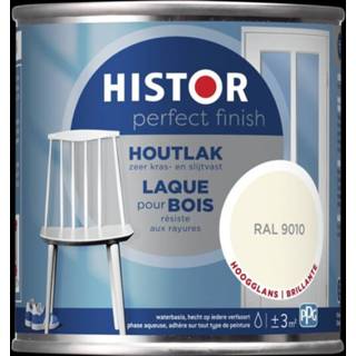 Histor Perfect Finish Houtlak Hoogglans - Ral 9016 8716242913672