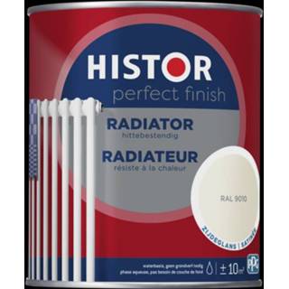 👉 Radiator Histor Perfect Finish Zijdeglans - Ral 9010 8716242907169