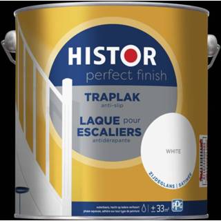 👉 Wit Histor Perfect Finish Traplak - White 8716242906889