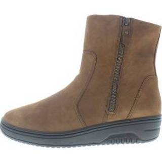 👉 Leer damesschoenen vrouwen cognac Hartjes Soul boot