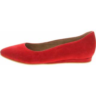 👉 Ballerina's suède rood Tamaris Ballerinas 4059253220020