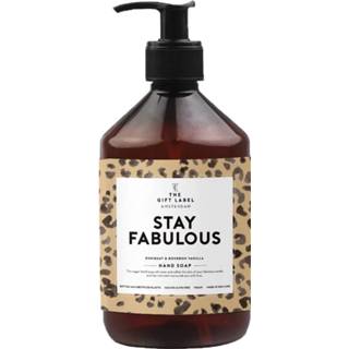 👉 Handzeep The Gift Label Fabulous cheetah 500 ml 8720301536108