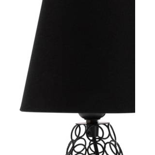 👉 Tafellamp zwart metalen Pauleen Black Brilliance m. voet