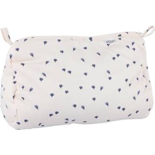 👉 Toilettas wit blauw katoen tencel One Size Color-Wit Trixie Leaves 20 x 26 cm wit/blauw 5400858840424