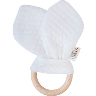 👉 Bijtring wit katoen hout One Size Color-Wit Trixie Diamond White 17 x cm katoen/hout 5420047580542