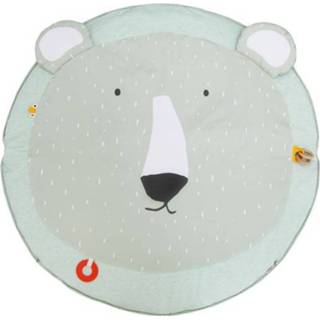 👉 Babygym groen canvas One Size Color-Groen baby's Trixie Mr.Polar Bear 100 cm 3-delig 5400858242655