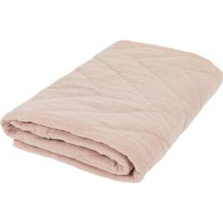 👉 Deken roze rose katoen One Size Color-Roze Trixie Bliss junior 75 x 100 5400858520661