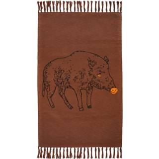 👉 Vloerkleed bruin katoen One Size Color-Bruin Trixie Truffle Pig 120 x 70 cm 5400858026002