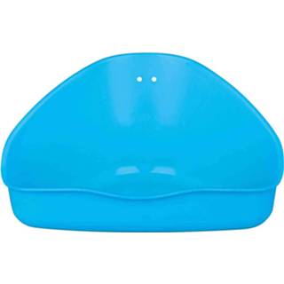 Knaagdierentoilet blauw kunststof One Size Color-Blauw Trixie hoek 36 x 21 cm 8720585118878