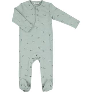 👉 Groen katoen Trixie Onesie Met Voetjes Mountains Lichtgroen 5400858044525