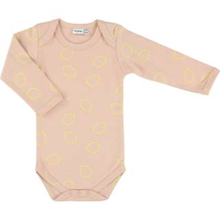 👉 Rompertje roze katoen geel meisjes Trixie Romper Lang Lemon Squash 5400858014214