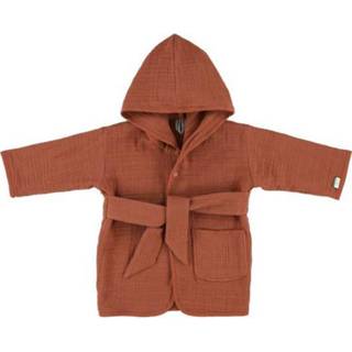👉 Badjas bruin katoen Color-Bruin Trixie Bliss Rust junior maat 86/92 5400858650351