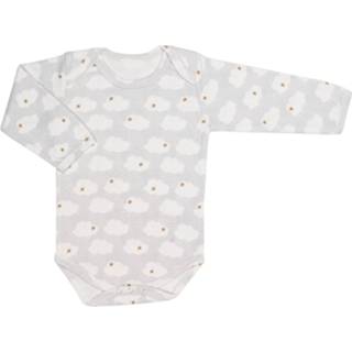 👉 Rompertje wit katoen Trixie Romper Clouds Lang 5420047174222