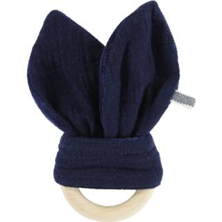 👉 Bijtring blauw katoen Trixie Bliss Blue 17 Cm Donkerblauw 5400858540546