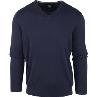 👉 Pullover me e m donkerblauw male duurzaam Suitable Respect Vini V-Hals 290 Navy 8720008903562 2900059439029