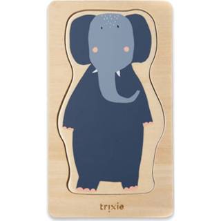 👉 Dierenpuzzel houten One Size meerkleurig Trixie 4-lagen 5400858361608