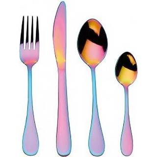 👉 Bestekset RVS One Size Color-Meerkleurig Mikasa Rainbow 16-delig 5057982068813