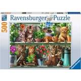 👉 Puzzel stuks Ravensburger Katjes in het rek - legpuzzel 500 stukjes 4005556148240