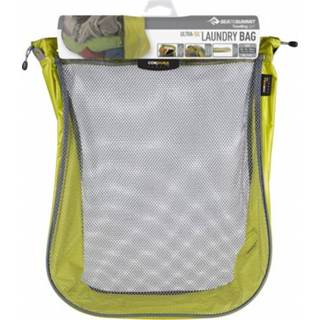 👉 Limoen grijs polyester One Size Color-Grijs Sea to Summit Laundry Bag reiswaszak lime/grijs inhoud 17 L 9327868038664