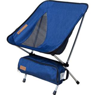 👉 Campingstoel blauw polyester aluminium Nigor Morningbird 66 Cm Donkerblauw 8717962011600