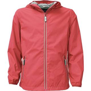👉 Regenjas rood polyamide 128 Color-Rood Pro-X Elements Bosse junior maat 4005422151008