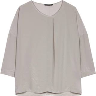 👉 Blous polyester vrouwen grijs Luisa Cerano Blouse 4064282060080