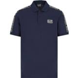 👉 XL blauw mannen EA7 Train Logo Series Tape Polo Heren 8057163787875