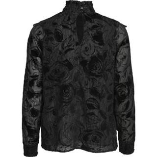 👉 OnlLUXO L/S FRILL TOP  WVN