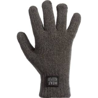 Winterhandschoenen grijs One Size vrouwen Heatkeeper Thermo Handschoenen Dames Chenille Dark Grey 8718051600415