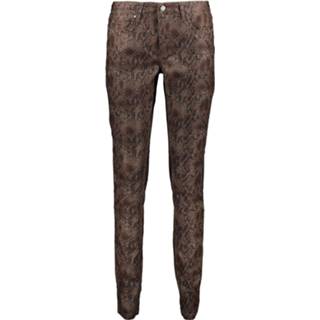 👉 Color-Bruin bruin MAC Dream skinny bison brown printed