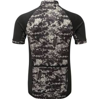 Fietsshirt zwart grijs polyester XS Color-Zwart mannen Dare 2B Stay The Course heren zwart/grijs maat 5057538799772