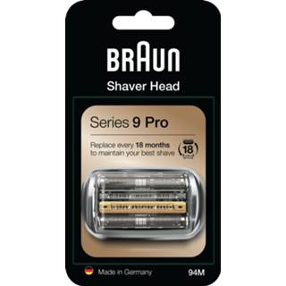 👉 Zilver Braun Cassette series 9 pr 94M Scheerhoofden 4210201394792