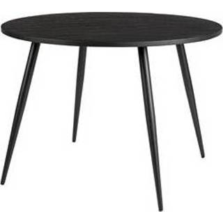 👉 Eettafel zwart active Blanq Mo Black 110cm 8718548060074