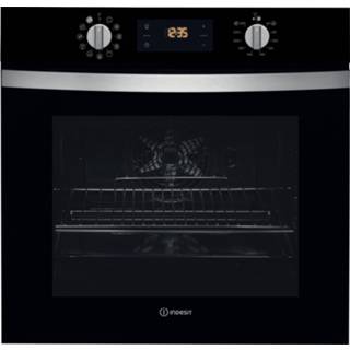 👉 Inbouwoven zwart Indesit IFW 4844 H BL Inbouw oven 8050147027462