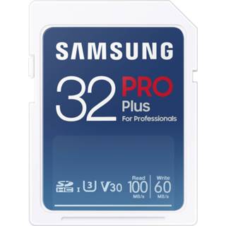 👉 Wit Samsung PRO Plus SD Card 32GB SD-Kaart 8806092504622