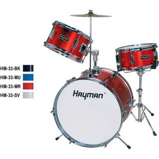👉 Drumstel Hayman HM-33-MU 3-delig