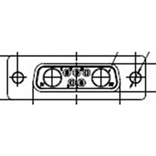 👉 D-sub connector goud Molex 1731070060 FCT Mixed Layout Connector, Female, Straight, Solder Cup, Gold Plating, Tin-plated Shell without Dimples, 7 Circuits, 5 Signal Contacts 2050007096252