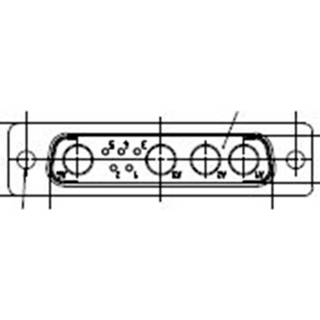 👉 D-sub connector goud Molex 1731070061 FCT Mixed Layout Connector, Male, Straight, Solder Cup, Gold Plating, Tin-plated Shell with Dimples, 9 Circuits, 5 Signal Contacts Loaded 2050007096269