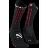 👉 Sock zwart rood Compressport Aero Socks Black/Red - Hardloopsokken 7630102522754 4403428089361