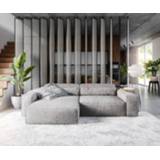 👉 Hoekbank x DELIFE Sirpio XL 270x175 cm microvezel taupe biesnaad 4251943825700