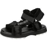 👉 Sandaal effen zeer comfortabel zwart vrouwen synthetisch EMU 9330071912577